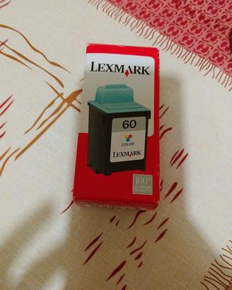 Cartuccia a colori Lexmark 60– nuova sigillata 