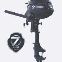 Motore fuoribordo Tohatsu MFS 2.5 hp- New