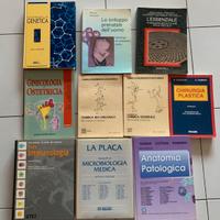 Testi universitari di Medicina vecchie edizioni