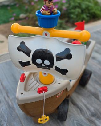 Nave Pirati Little tikes cavalca e vai
