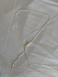 Collana con Cristalli Bianchi – Effetto Swarovski