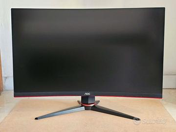 Monitor curvo AOC 27" 240 Hz 0,5 ms