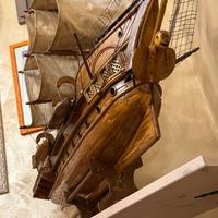 Veliero legno fatto a mano