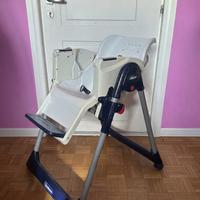 Seggiolone Chicco Mamma : reclinabile, salvaspazio