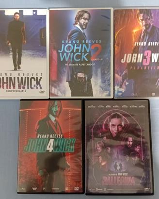 Dvd serie completa JOHN WICK