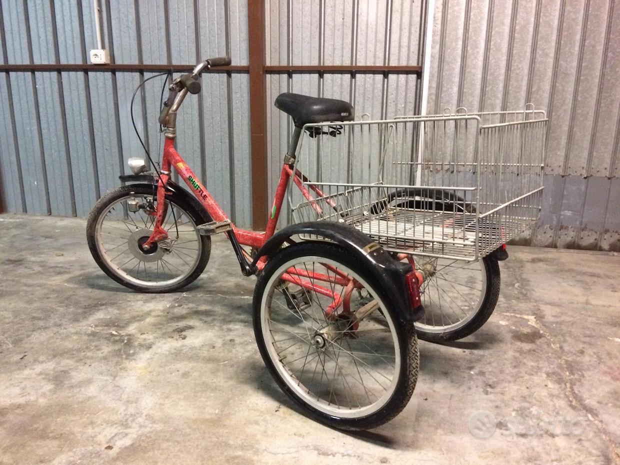 Bicicleta Biciclette Tre Ruote Usate Motore Elettrico Triciclo