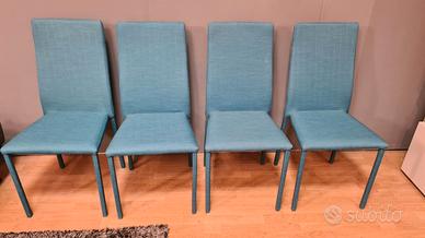 SEDIE - Set di 4 sedie imbottite