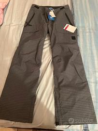 pantaloni uomo snowboard adidas M recco nuovo