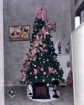 Albero di natale 240 con addobbi inclusi