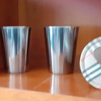 SET BICCHIERI DA VIAGGIO BURBERRYS CON CUSTODIA