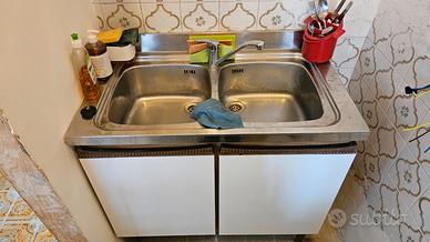 Lavandino piu Cucina GAS con Forno