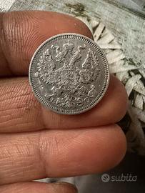 Moneta argento Russia