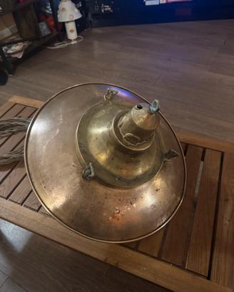 Lampada a sospensione in ottone