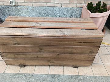 cassapanca in legno