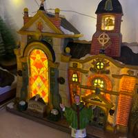 Lemax 4 pezzi presepe villaggio natale