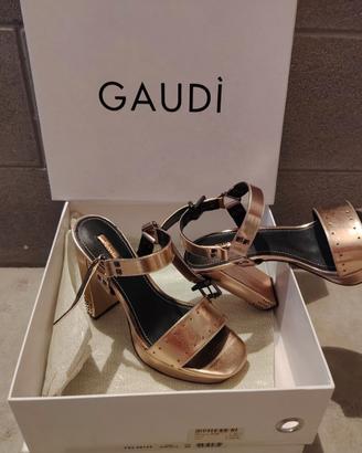 Sandali GAUDI' rose gold n°38, 39 e 40 -NUOVI