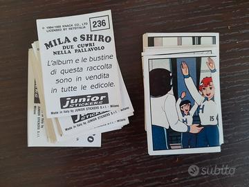 50 figurine diverse Mila e Shiro Junior stickers