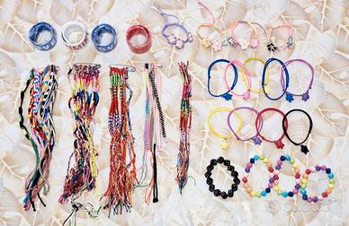 Set 68 braccialetti misti donna e bambina