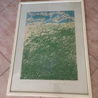 Pericle fazzini litografia quadro