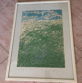 Pericle fazzini litografia quadro