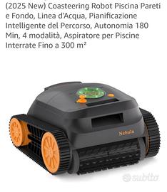 robot piscina senza fili 