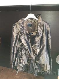 Tailleur di seta  Luisa Spagnoli taglia 46 bronzo