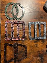 Manici vintage per borse hand made crochet