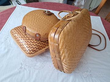 borse vintage in vimini