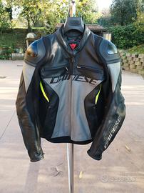 giacca 48 dainese come nuova uomo in pelle 