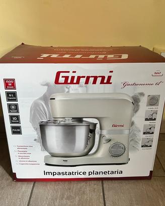 Impastatrice planetaria girmi 6l nuova mai usata