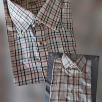 Set di 2  camice scozzese da uomo tg L
