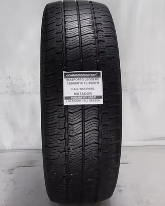 1 PNEUMATICO USATO 195/60R16 99H ALL WEATHER2 MATA