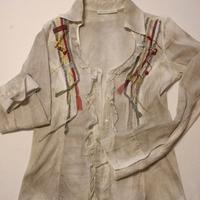 Camicia donna con applicazioni 