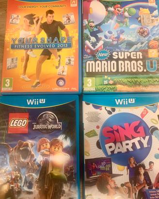 Lotto giochi WII U con Super Mario Bros