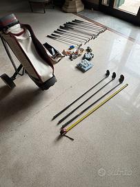 Set completo da golf (sacca, mazze e accessori)