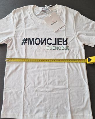 T-shirt ragazzo scritta MONCLER  - Nuova!