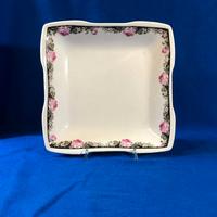 svuota tasche porta bonbon quadrato in porcellana
