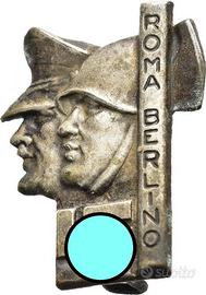 Distintivo Hitler Mussolini Patto Acciaio