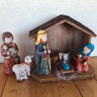 Presepe in porcellana decorazioni natalizie