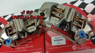 Brembo racing pinze freno gp4rr nichelate