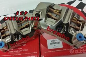 Brembo racing pinze freno gp4rr nichelate