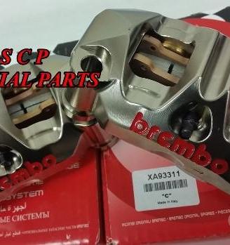 Brembo racing pinze freno gp4rr nichelate