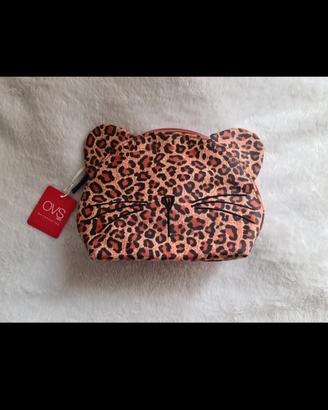 pochette trousse astuccio nuovo gatto animalier jw