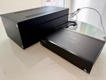 Switch audiofilo Cisco con alimentazione separata