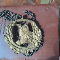 medaglione reppubblica francese 1880 circa