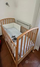 Lettino per bambini  Pali Ciak con materasso