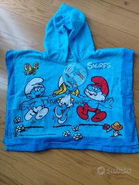 accappatoio poncho per bambini 