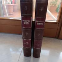 Coppia Enciclopedia Motta Federico Motta Editore