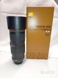 obiettivo nikon 70-200 F4 G ED VR