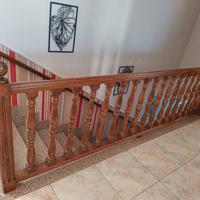 Balaustra legno massello 